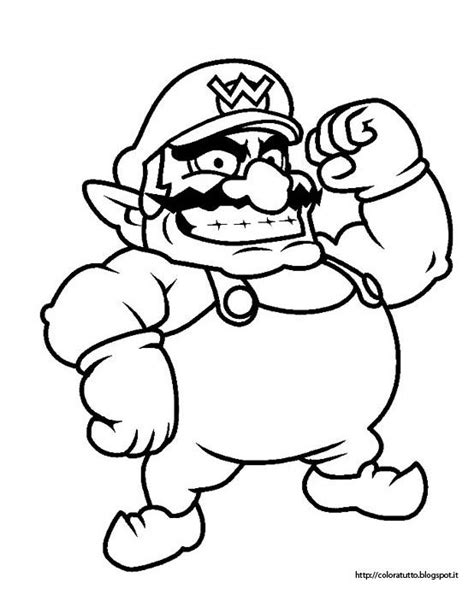 gennaio 2013 Super mario coloring pages, Mario coloring pages