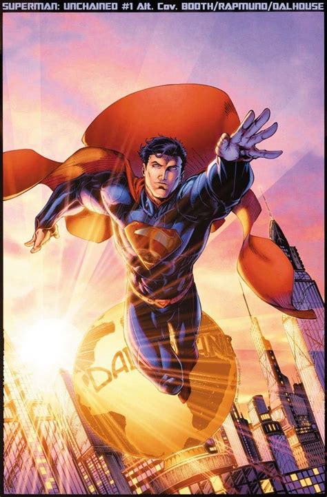 Superman Unchained Alt Cover By Bret Booth And Andrew Dalhouse