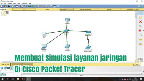 Simulasi Jaringan Nirkabel Sederhana Dengan Wireless Cisco Packet