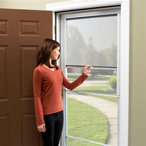 Storm Door Roll Up Screen Replacement Storm Doors