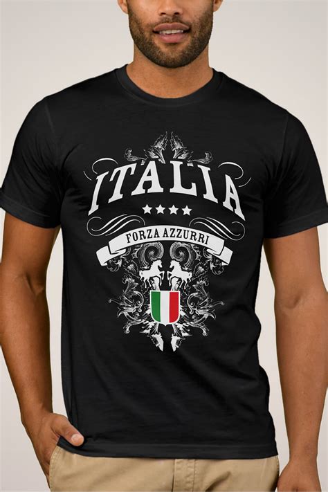 Insieme c'è più gusto ad essere italiani. ITALY - Forza Azzurri T-Shirt | Zazzle.com | Mens tshirts ...