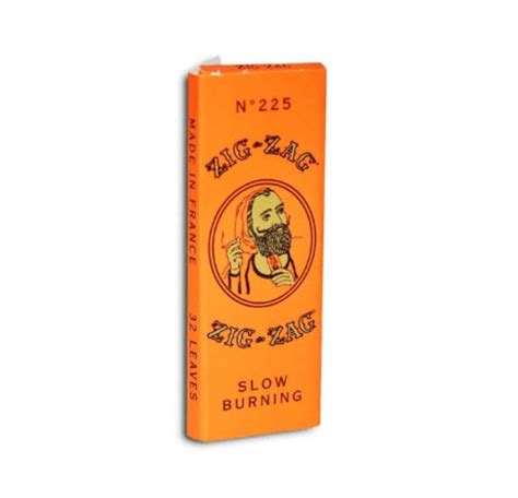 Zig Zag Orange Rolling Papers Pack Etsy