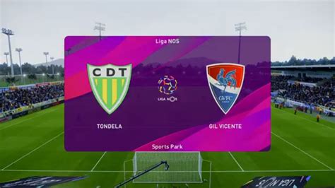 Assisted by fernando fonseca with a cross. CD Tondela vs Gil Vicente | PES 20 Liga NOS Live Gameplay ...