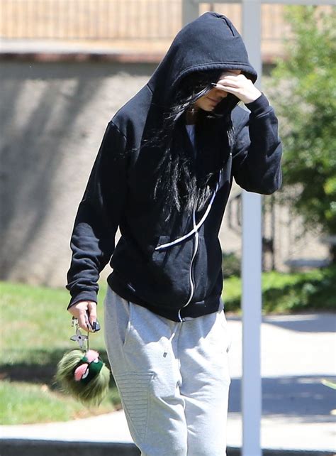 kylie jenner hides from pap s out in hollywood hawtcelebs