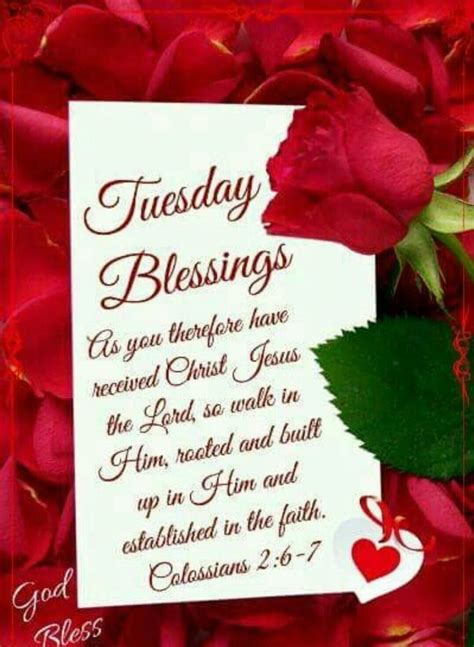Looking for some inspirational and we've got you covered with some of the best tuesday blessings images, pics, quotes, proverbs. Tuesday Blessings Pictures, Photos, and Images for ...