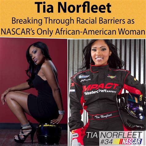 Tia Norfleet Is The First African American Female To Receive A Nascar