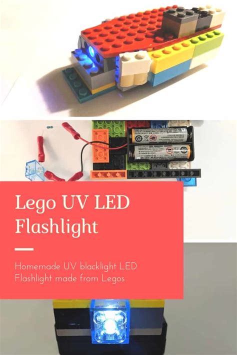 Lego Uv Led Flashlight Recyclart
