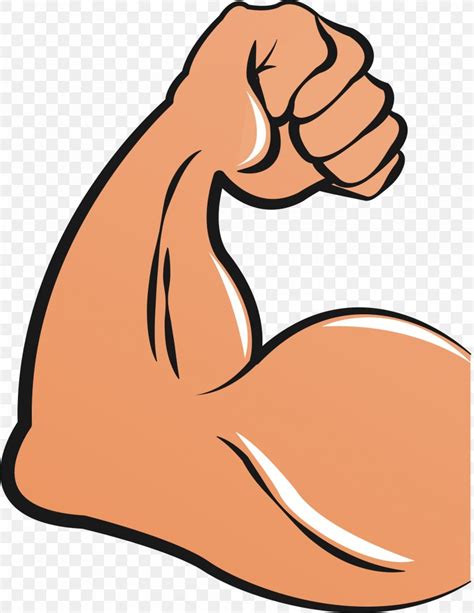 Muscular Arm Flexing Bicep Illustration Stock Vector Art