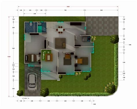 Deretan desain rumah minimalis 2 lantai 6×12. Desain Rumah Minimalis 1 Lantai Hook - Foto Desain Rumah ...