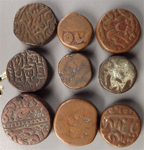 Indian Coins Some Old Copper Coinstokens Of Ancient Indiaunknown Origin