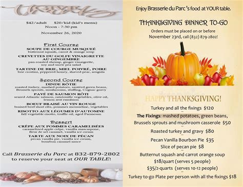 It began as a day of giving thanks and sacrifice for the blessing of the. Where to Eat on Thanksgiving Day: Houston Restaurants That ...