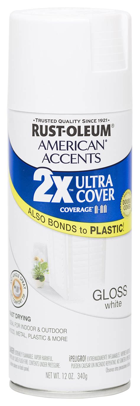 Rust Oleum 280718 American Accents Ultra Cover 2x Spray Paint Gloss