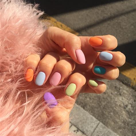 21 cute rainbow nail designs to wear this summer glamour