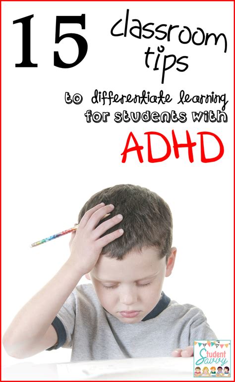Studentsavvy 15 Strategies To Help Students With Adhd
