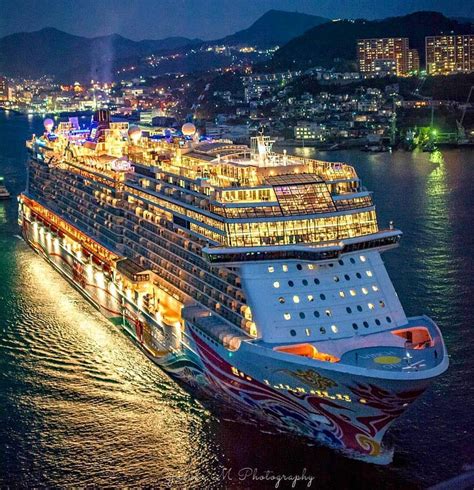 Cruise Ships 🚢 On Instagram Norwegian Joy Departing Nagasaki Japan