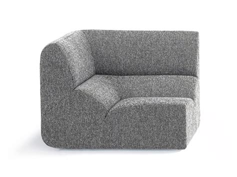 Corner Modular Fabric Armchair Layout Corner Armchair Layout