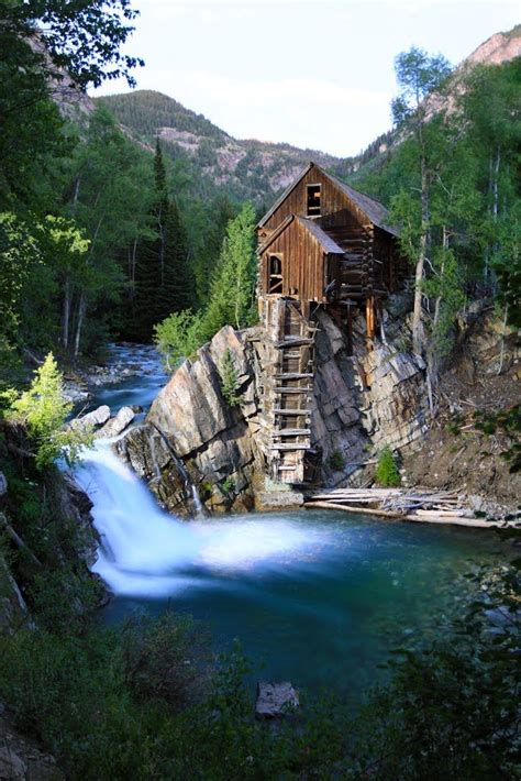 Home on the crystal river if you're in search of a little solitude, this remote colorado cabin on the river is calling. Crystal Mill at sunset, Marble River, Marble, Colorado ...