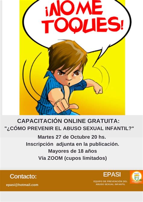 Capacitación ¿cómo Prevenir El Abuso Sexual Infantil Epasi