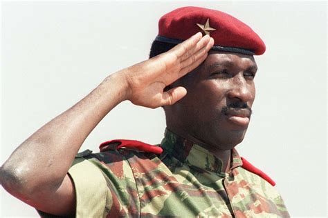 Qui était Thomas Sankara Héros De La Jeunesse Africaine