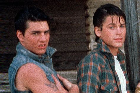 Tom Cruise The Outsiders Cruise Was An Intense Kid How Francis