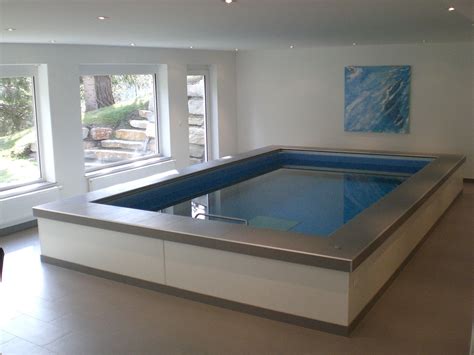 Swim At Home Year Round With An Endless Pool Indoor Pool Design