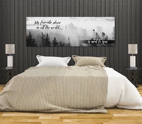 My Favorite Place In All The World Is Next To You Canvas Wall Etsy