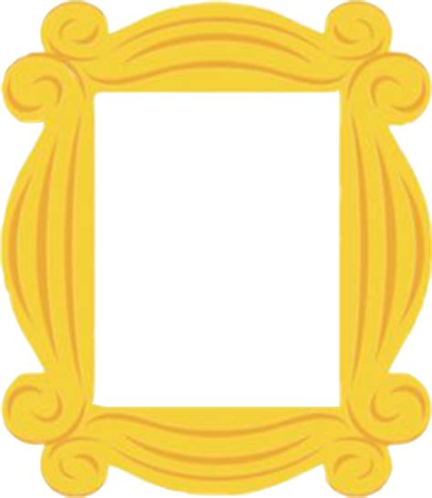 Friends Yellow Frame Png Png Image Collection