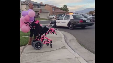 Girl Gets Surprise Birthday Drive Thru Parade By Police Katv