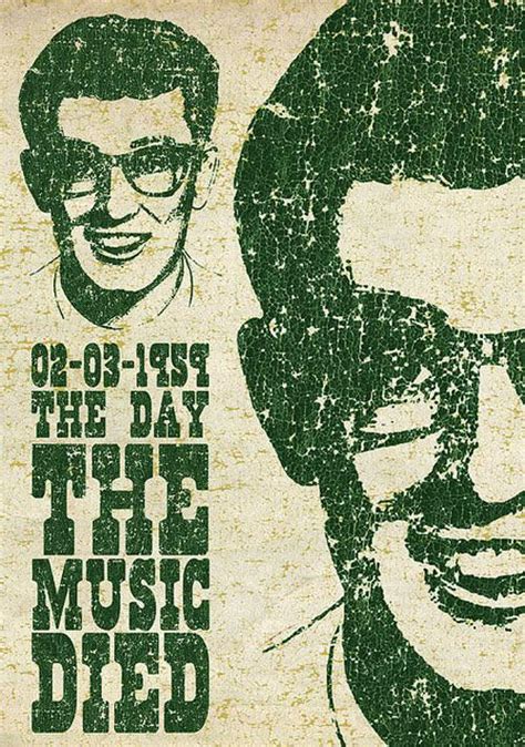 Buddy Holly The Day The Music Died Rposters
