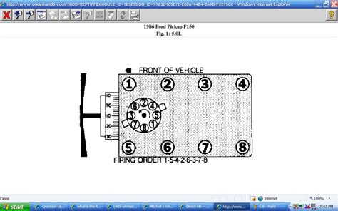 Diagram 2003 Ford Explorer V8 Firing Order Diagram Full Wiring And