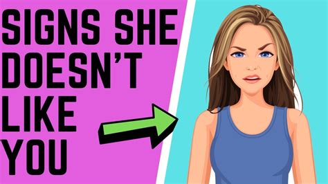 10 signs she doesn t like you youtube