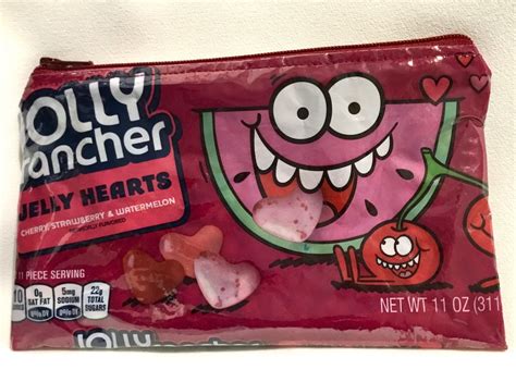Jolly Rancher Jelly Hearts Wrapper Up Cycled Zippered Etsy