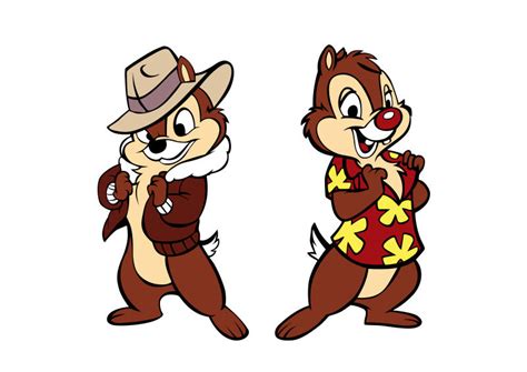 Chip And Dale Vector Superawesomevectors
