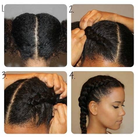 Normally, other braids like goddess box braids, french braids, fishtail braids, etc. Date Night DIY : Chunky French Braid-Out | Hair beauty ...