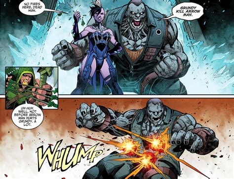 Green Arrow Vs Solomon Grundy Injustice Gods Among Us Comicnewbies