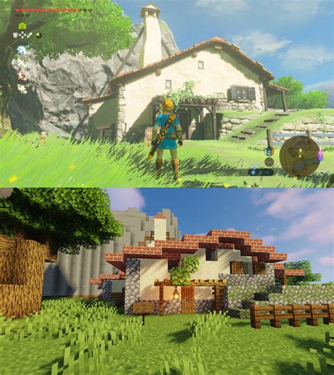 Maybe you would like to learn more about one of these? I built Link's House from Zelda Botw : Minecraft