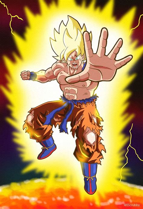 Goku Ssj 1 Dragon Ball Anime Dragon Ball Z