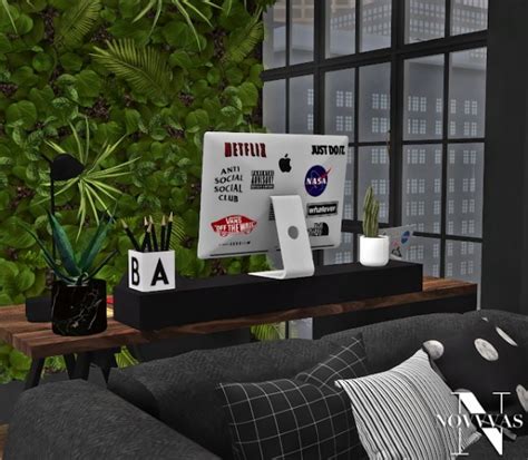 Novvas Office Set • Sims 4 Downloads