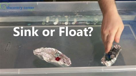 Sink Or Float Discovery Center Playful Learning At Home Youtube