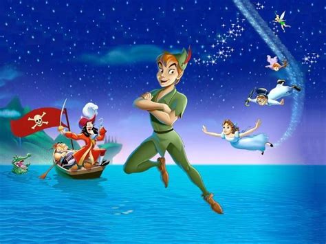 Peter Pan I Can Fly Peter Pan Wallpaper Peter Pan Disney Peter Pan And Tinkerbell