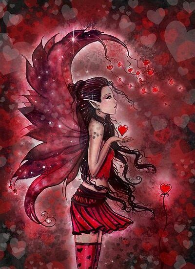 Valentines Fairy Valentine Fairy Fairy Art