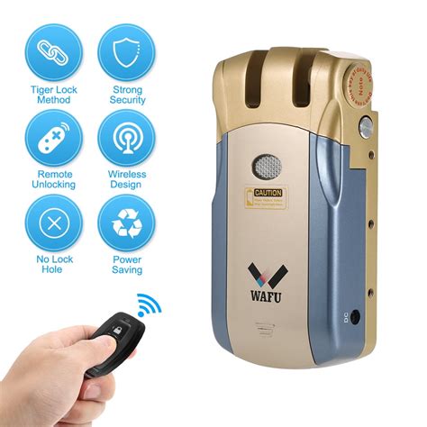 Wafu Wf 018 Wireless Remote Control Lock Invisible Keyless Door Entry