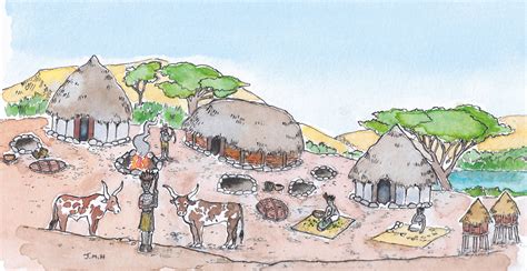Neolithic Settlements Of The Western Desert Proto Villages Of Stone