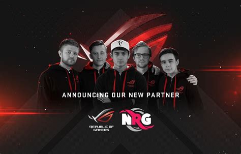 Nrg Esports Partners With Asus Republic Of Gamers Archive The