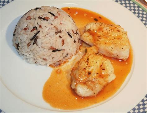 Seeteufel mit Sauce armoricaine von feuervogel