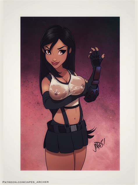 Wet Tifa Shirt Contest By Japes Hentai Foundry