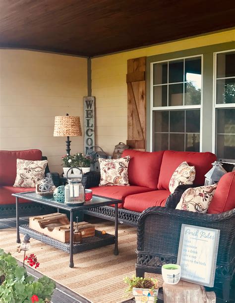 Not just any sofa, a sectional sofa. Pin by Sheri S on Front porch and screened in porch ideas ...