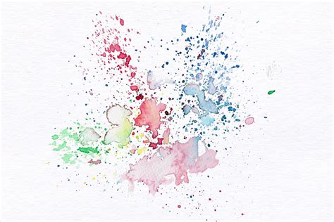 Watercolor Splash Background Illustrations Creative Market