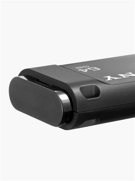 Sony Portable Usb Flash Storage Drive Black 64gb At John Lewis And Partners