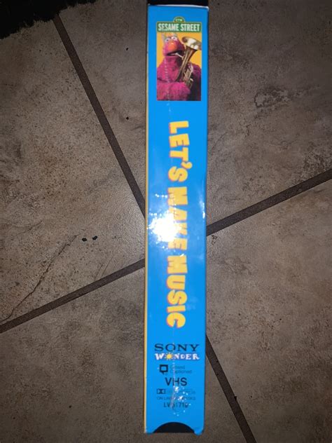 Sesame Street Lets Make Music Vhs 2000 For Sale Online Ebay